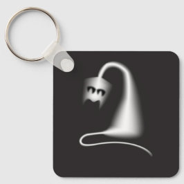 Halloween Black Cat Nyckelring