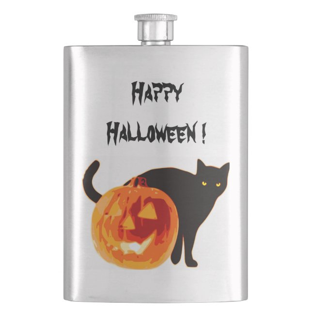 HALLOWEEN BLACK CAT OCH PUMPKIN FICKPLUNTA (Framsidan)