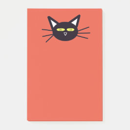 Halloween Black Cat Post-it Block