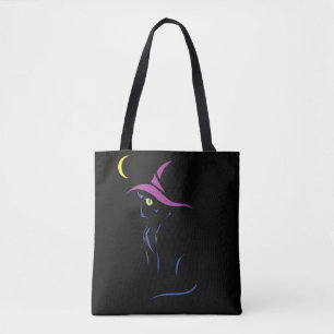 Halloween Black Cat Tygkasse