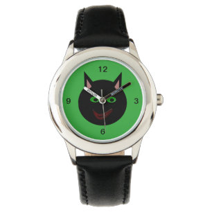 Halloween Black Cat Watch Armbandsur