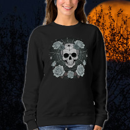 Halloween Black Döskallars & Ro Spooky T Shirt