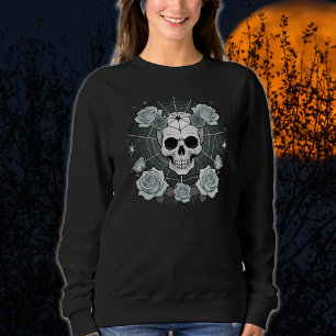 Halloween Black Döskallars & Ro Spooky T Shirt