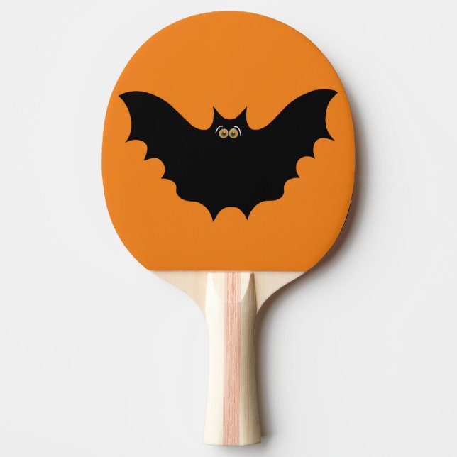 Halloween Black Fladdermus Pingisracket (Framsidan)