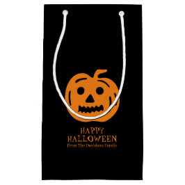 Halloween Black orange jack o lantern anpassningsb