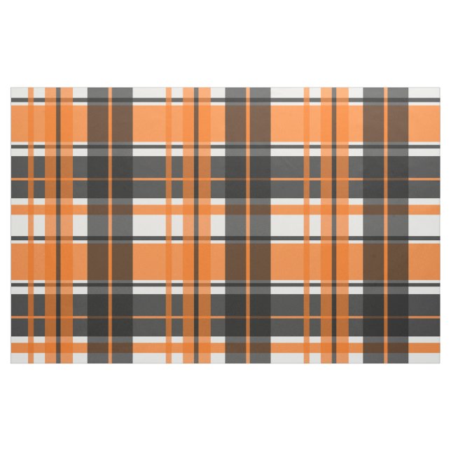 Halloween Black Orange White Play Tyg (Fat Quarter)
