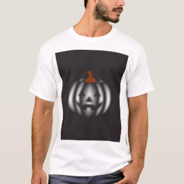 Halloween black pumpkin  t shirt