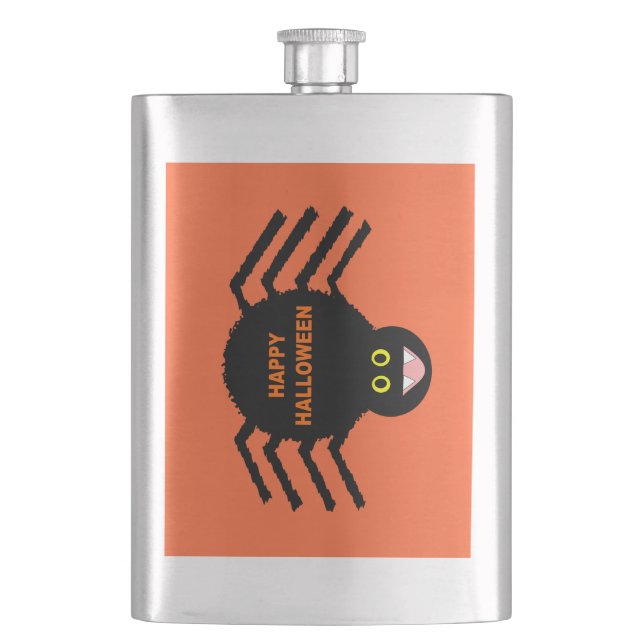 Halloween Black Spider-kolv Fickplunta (Framsidan)