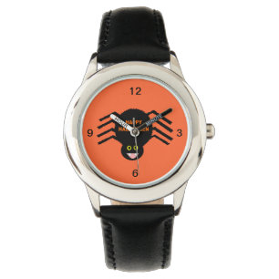 Halloween Black Spider Watch Armbandsur