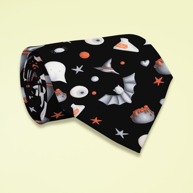 Halloween Black Witch Spöken Mönster Slips (Skapare uppladdad)