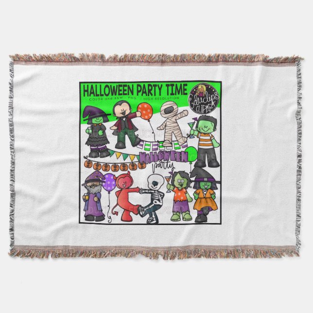 Halloween blanket filt (Framsidan)