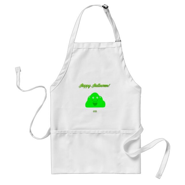 Halloween Blob Apron Förkläde (Framsidan)