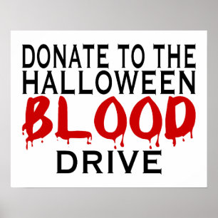 Halloween bloddrev poster