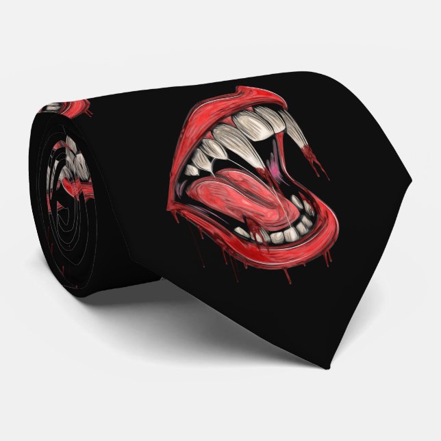 HALLOWEEN - Blodiga vampyrbett 1 Slips (Rullad)