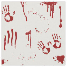 Halloween Bloody Handprint och Blood Splatter