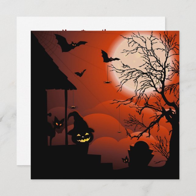 Halloween Bloody Moonlight Nightmare (Fram/baksida)