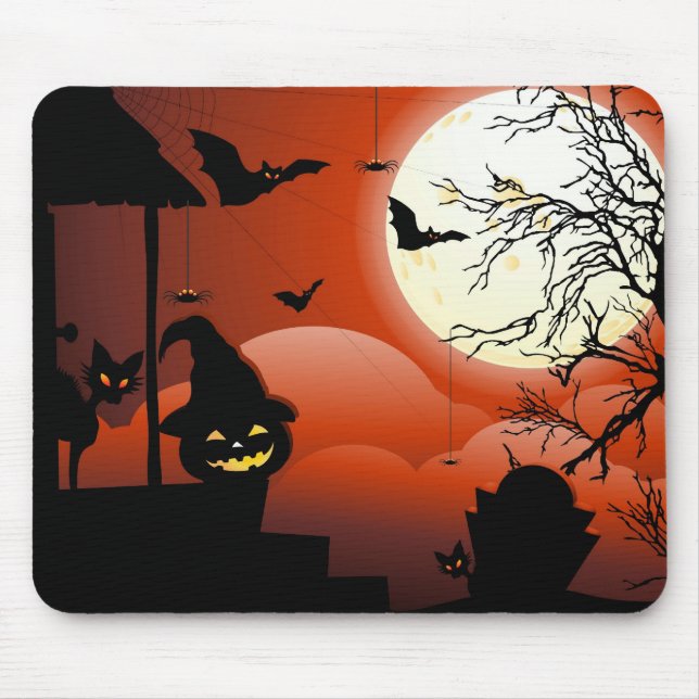 Halloween Bloody Moonlight Nightmare Musmatta (Framsidan)