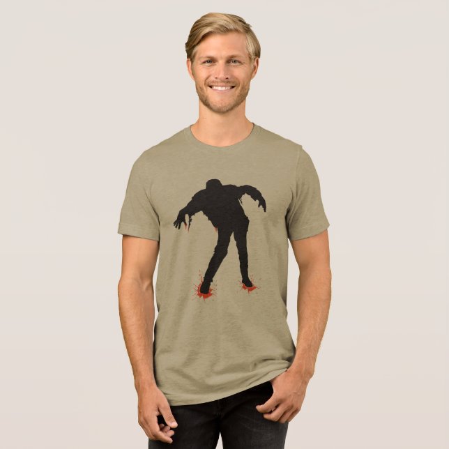 Halloween Bloody Zombie Tee (Framsida Full)