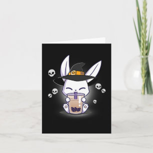 Halloween Bo Bunny Kawaii Anime Witch Bunny Bo Kort