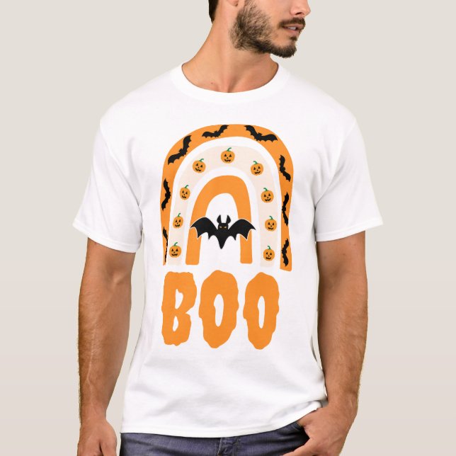 Halloween Bo                        T Shirt (Framsida)