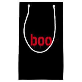 Halloween-bojrött, läskigt svart behandling