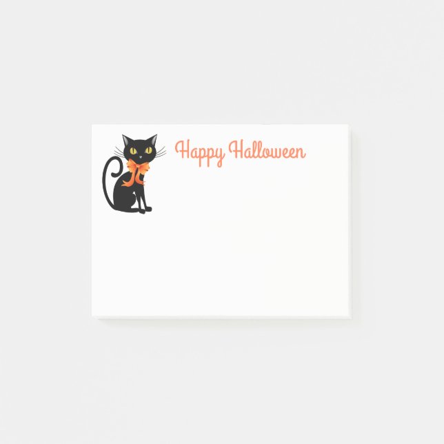Halloween-bokanteckningar Post-it Block (Framsida)
