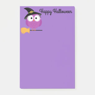 Halloween-bokanteckningar Post-it Block
