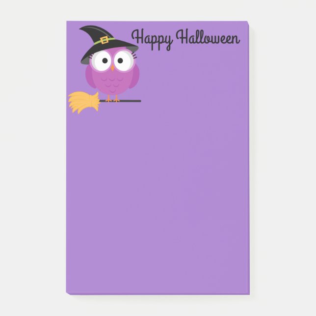 Halloween-bokanteckningar Post-it Block (Framsida)