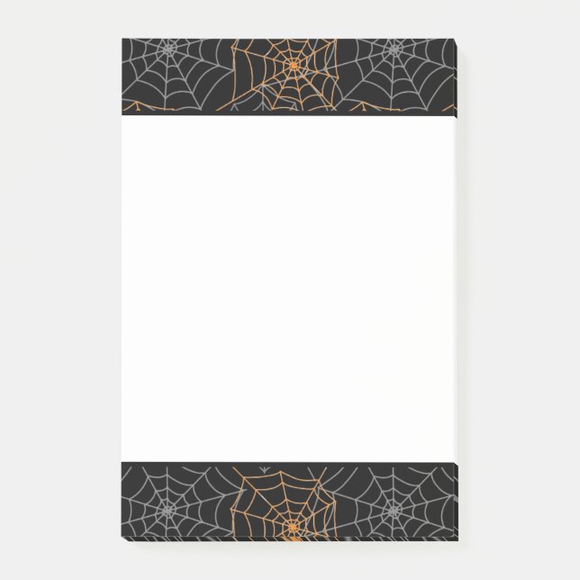 Halloween-bokanteckningar Post-it Block (Framsida)