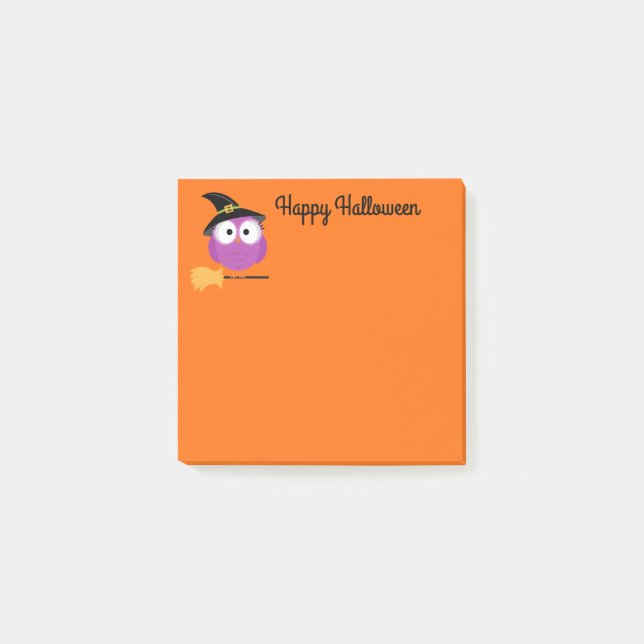 Halloween-bokanteckningar Post-it Block (Framsida)