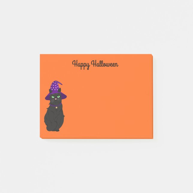 Halloween-bokanteckningar Post-it Block (Framsida)