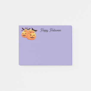 Halloween-bokanteckningar Post-it Block