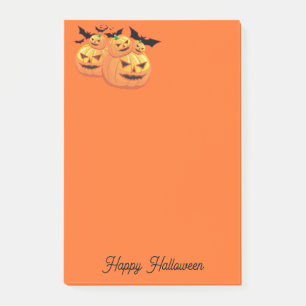 Halloween-bokanteckningar Post-it Block