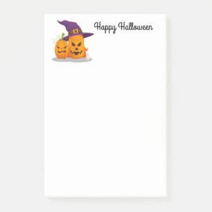 Halloween-bokanteckningar Post-it Block