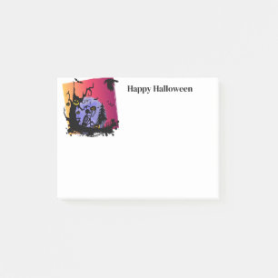 Halloween-bokanteckningar Post-it Block