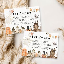 Halloween Bokar för Baby Card Anteckningskort
