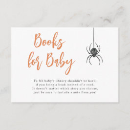 Halloween Bokar för Baby Card Tilläggskort