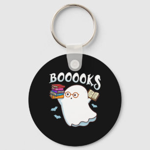 Halloween Bokar Librarian English Lacher Reader R Nyckelring