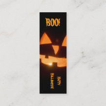 halloween bokmärke