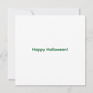Halloween-bokstav som passar naturen