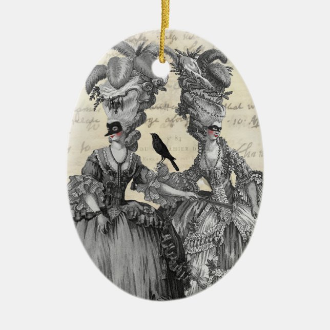 Halloween Boll Julgransprydnad Keramik (Framsidan)