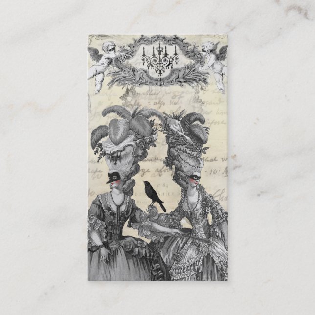 Halloween Boll Visitkort (Framsida)