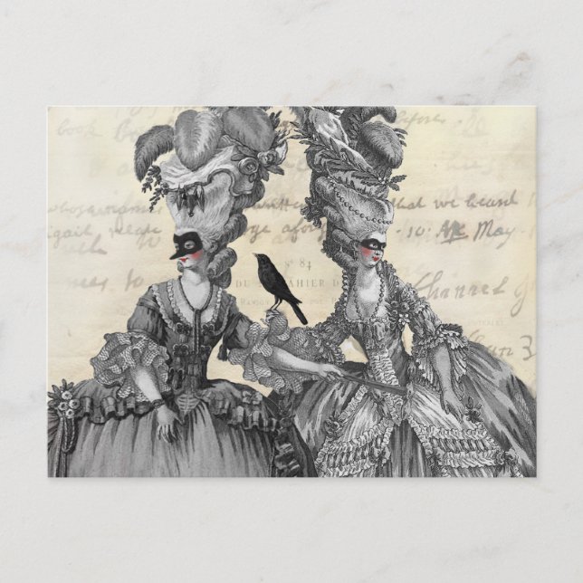 Halloween Boll Vykort (Framsida)