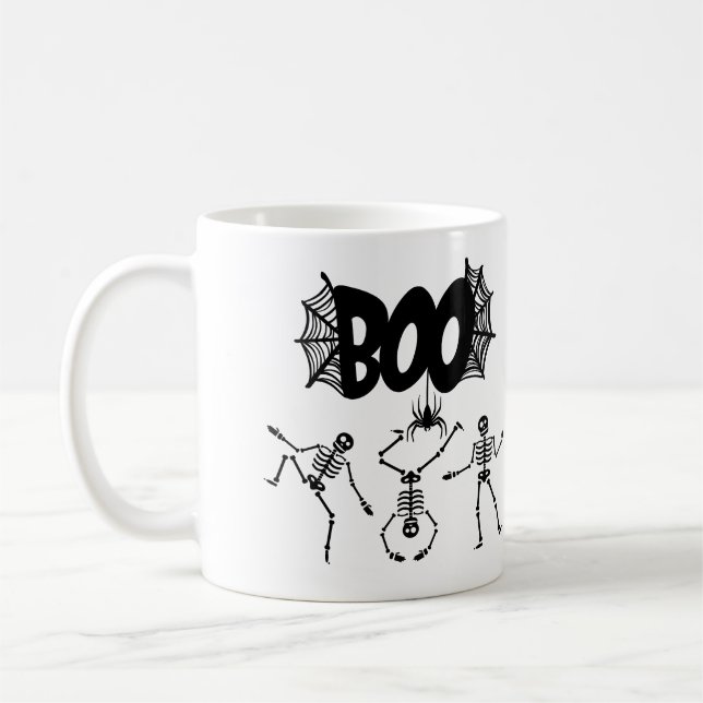 Halloween Boo 1 Kaffemugg (Vänster)