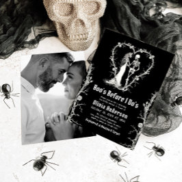 Halloween Boo är innan jag gör Möhippa Inbjudningar