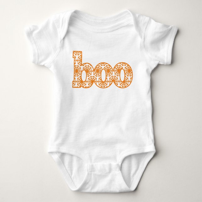 Halloween Boo Baby One Biet T Shirt (Framsida)