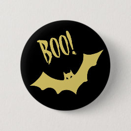 Halloween Boo Button av Poet Adiela Akoo Knapp