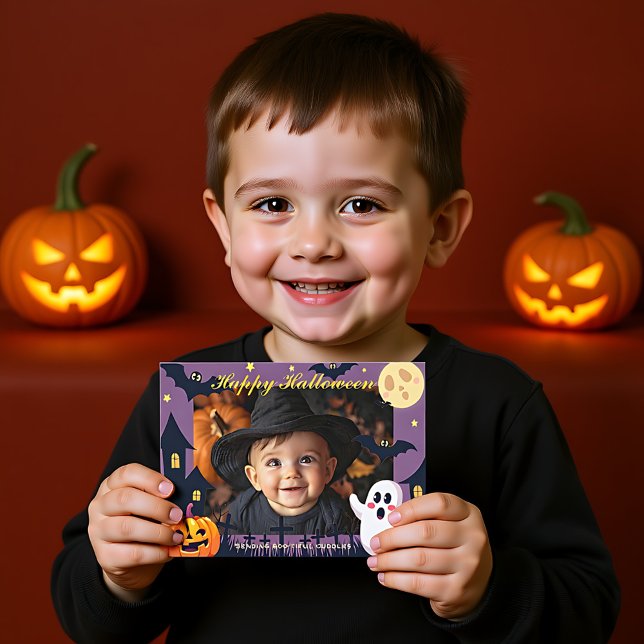 Halloween Boo Crew Bash Kort (Halloween Boo Crew Bash Card)