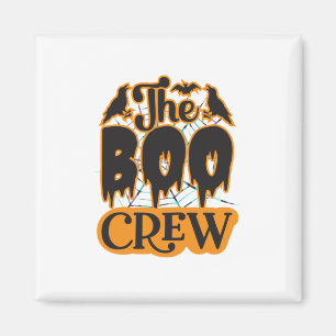 Halloween Boo Crew Magnet