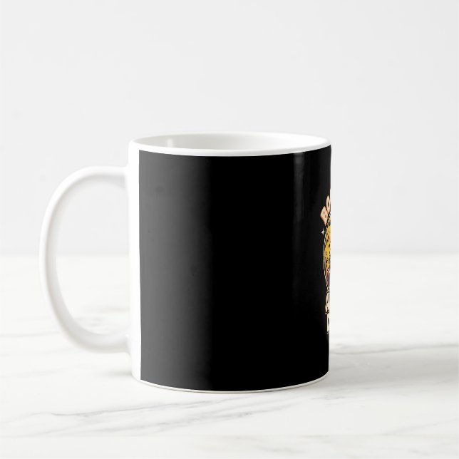 Halloween Boo Crew-märke Kaffemugg (Vänster)